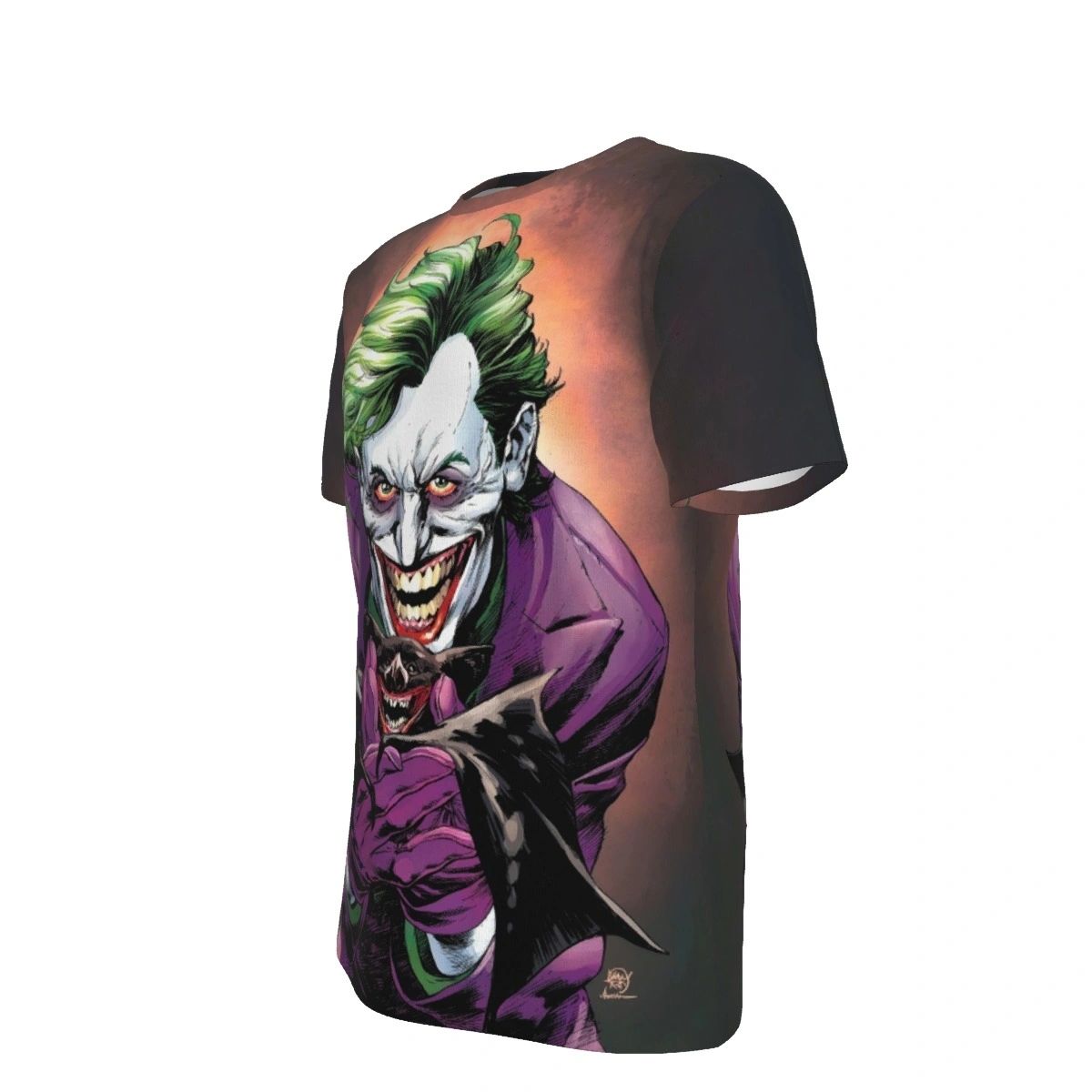 JOKER PINUP ALL OVER PRINT SHIRT AND TANK TOP - IVAN RIES ART