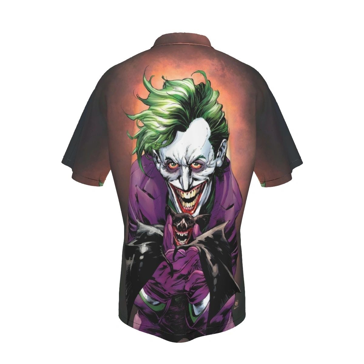 JOKER PINUP ALL OVER PRINT SHIRT AND TANK TOP - IVAN RIES ART