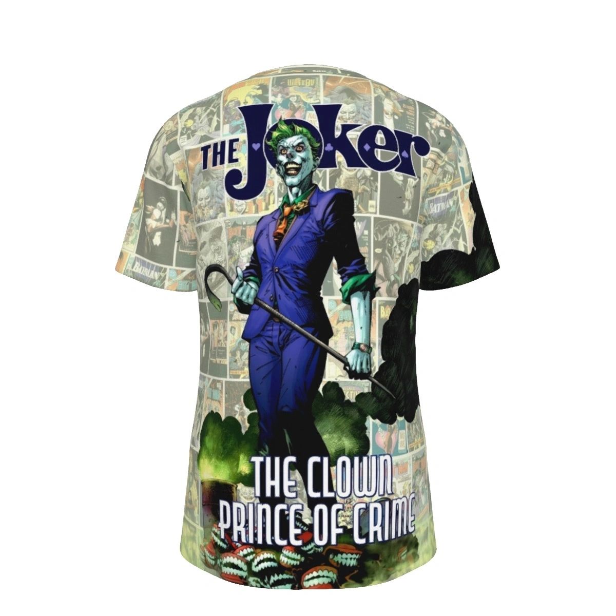 JOKER 80 YEARS TPB ALL OVER PRINT SHIRT AND TANK TOP