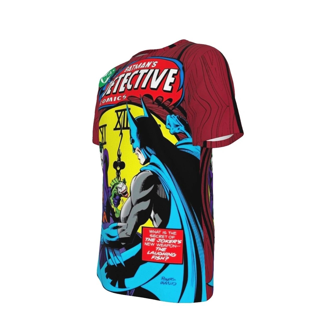 DETECTIVE 475 SPLASH PAGE ALL OVER PRINT SHIRT AND TANK TOP - MARSHAL ROGERS ART - JOKER