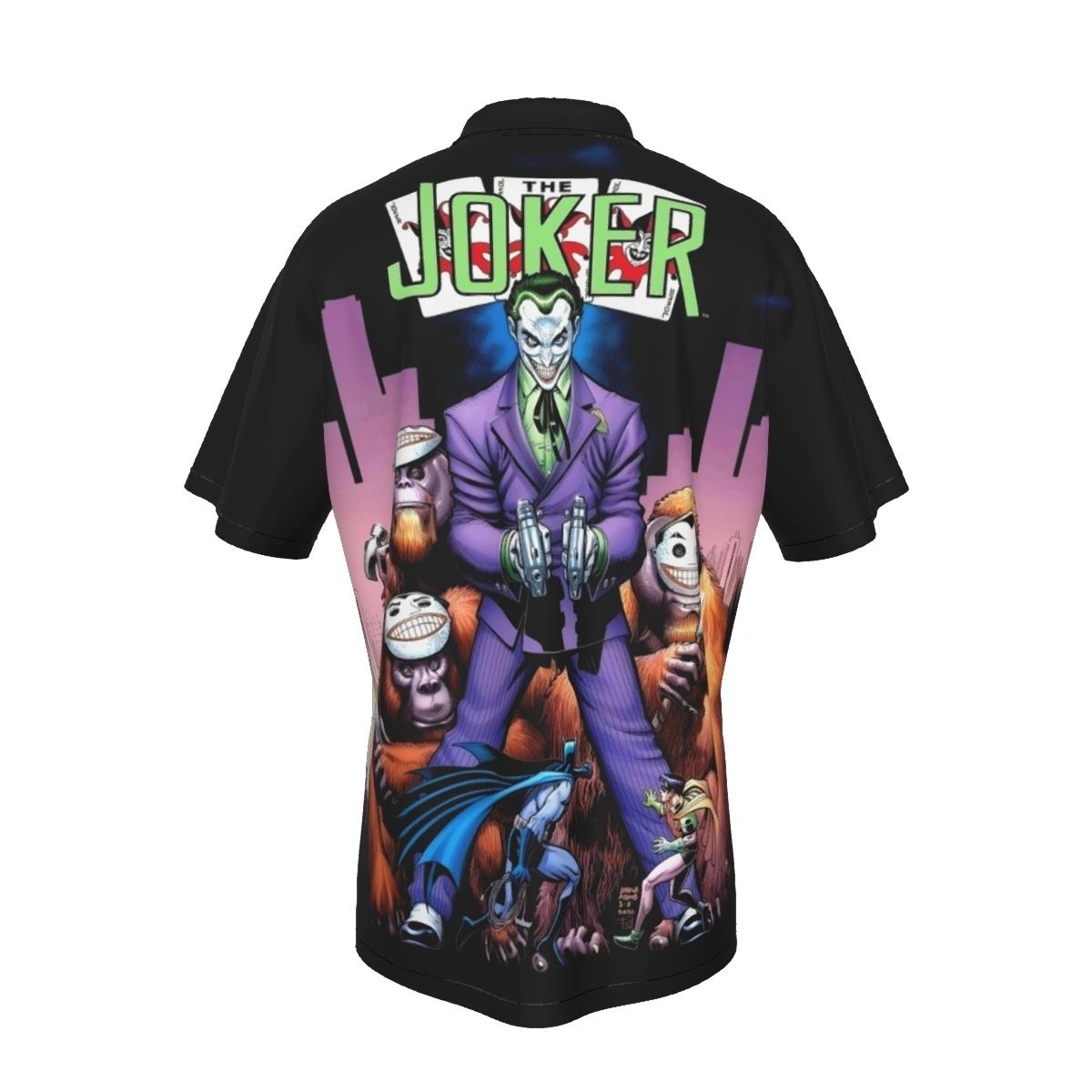 JOKER 80TH ALL OVER PRINT SHIRT AND TANK TOP - ARTHUR ADAMS ART