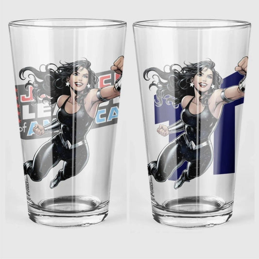DONNA TROY READY Pint Glass (with Free Shipping) -TEEN TITANS READY