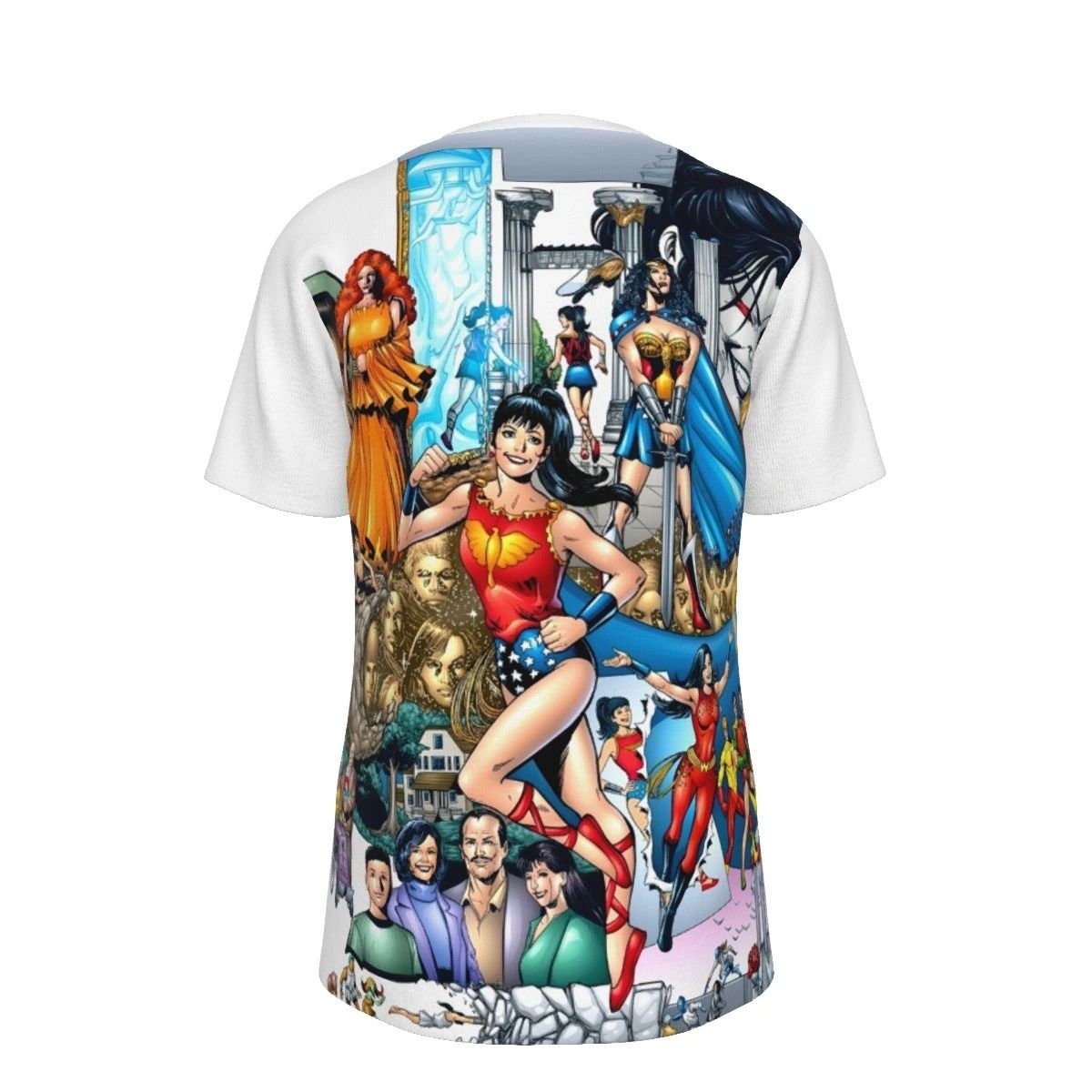 TITANS 23 ALL OVER PRINT SHIRT AND TANK TOP - WHO IS WONDER GIRL