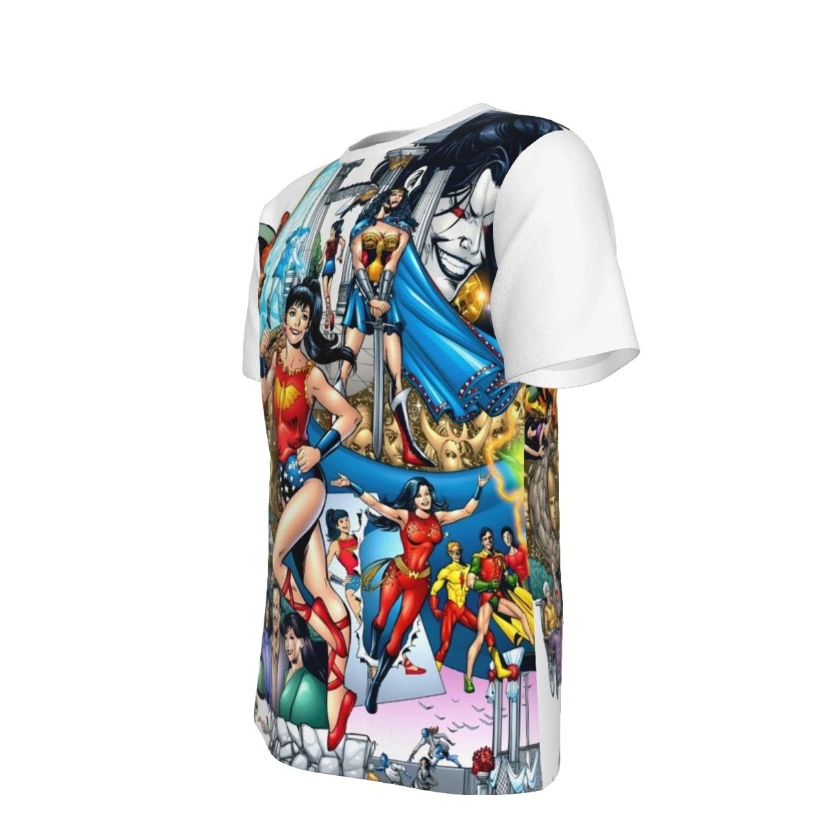 TITANS 23 ALL OVER PRINT SHIRT AND TANK TOP - WHO IS WONDER GIRL