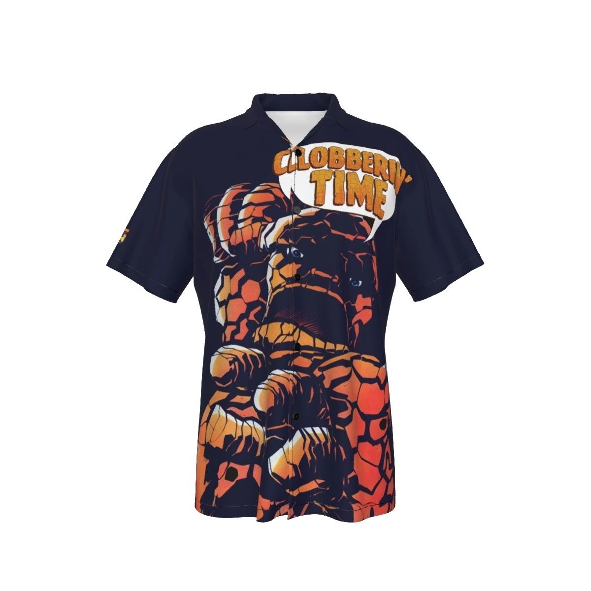 THE THING CLOBBERING TIME OVER PRINT SHIRT AND TANK TOP
