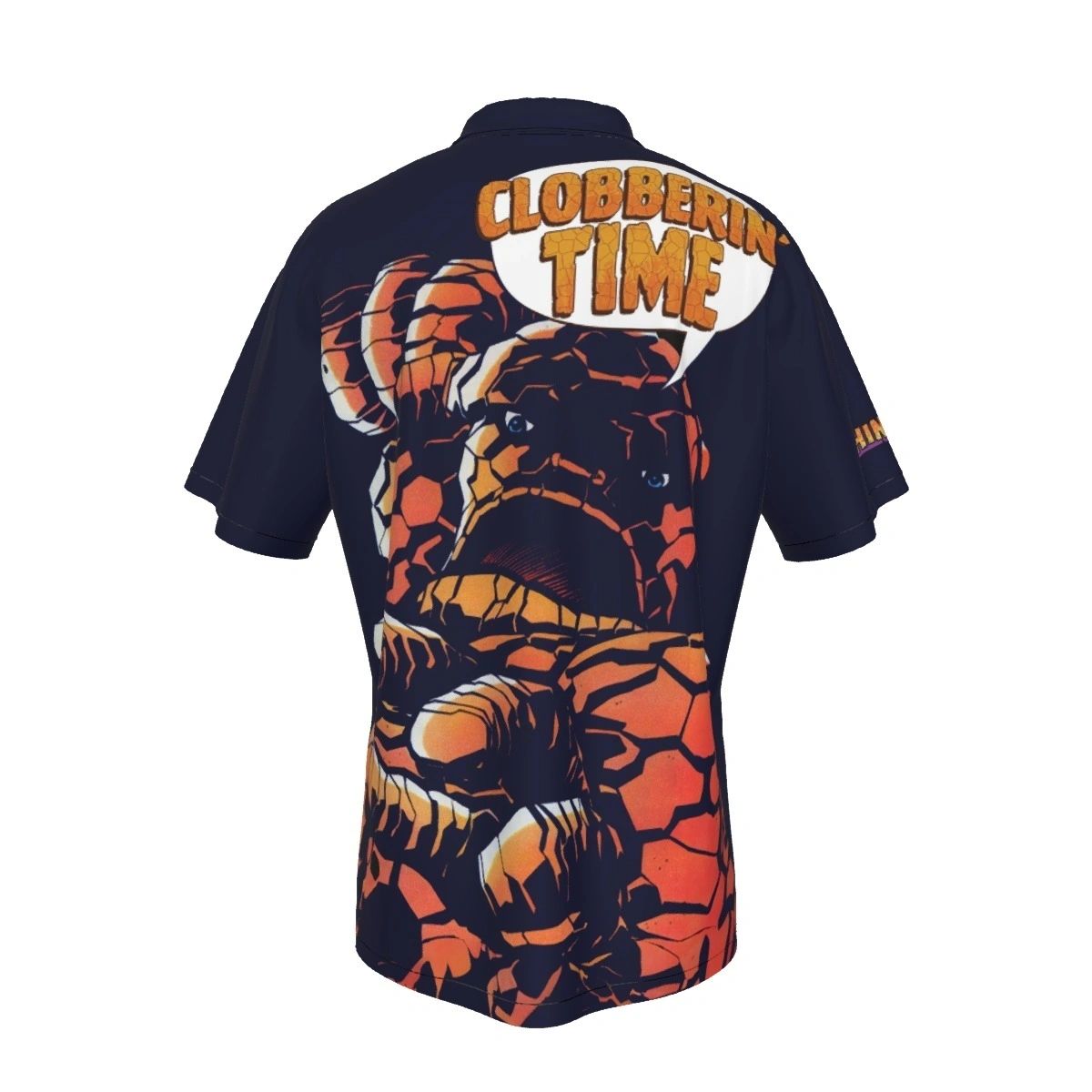 THE THING CLOBBERING TIME OVER PRINT SHIRT AND TANK TOP