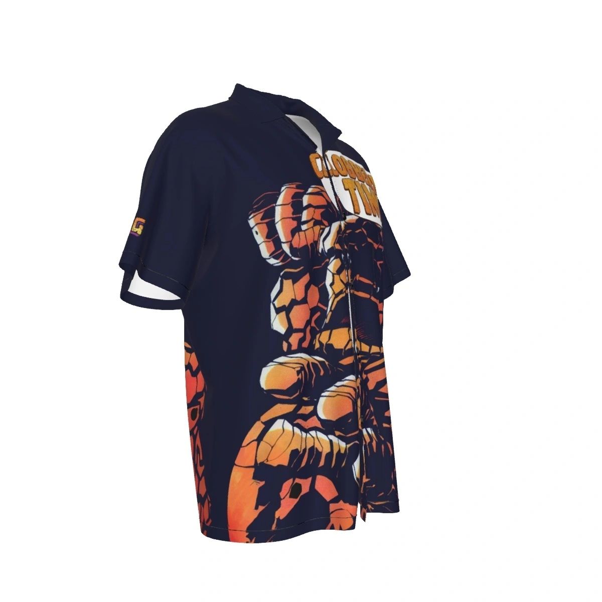 THE THING CLOBBERING TIME OVER PRINT SHIRT AND TANK TOP