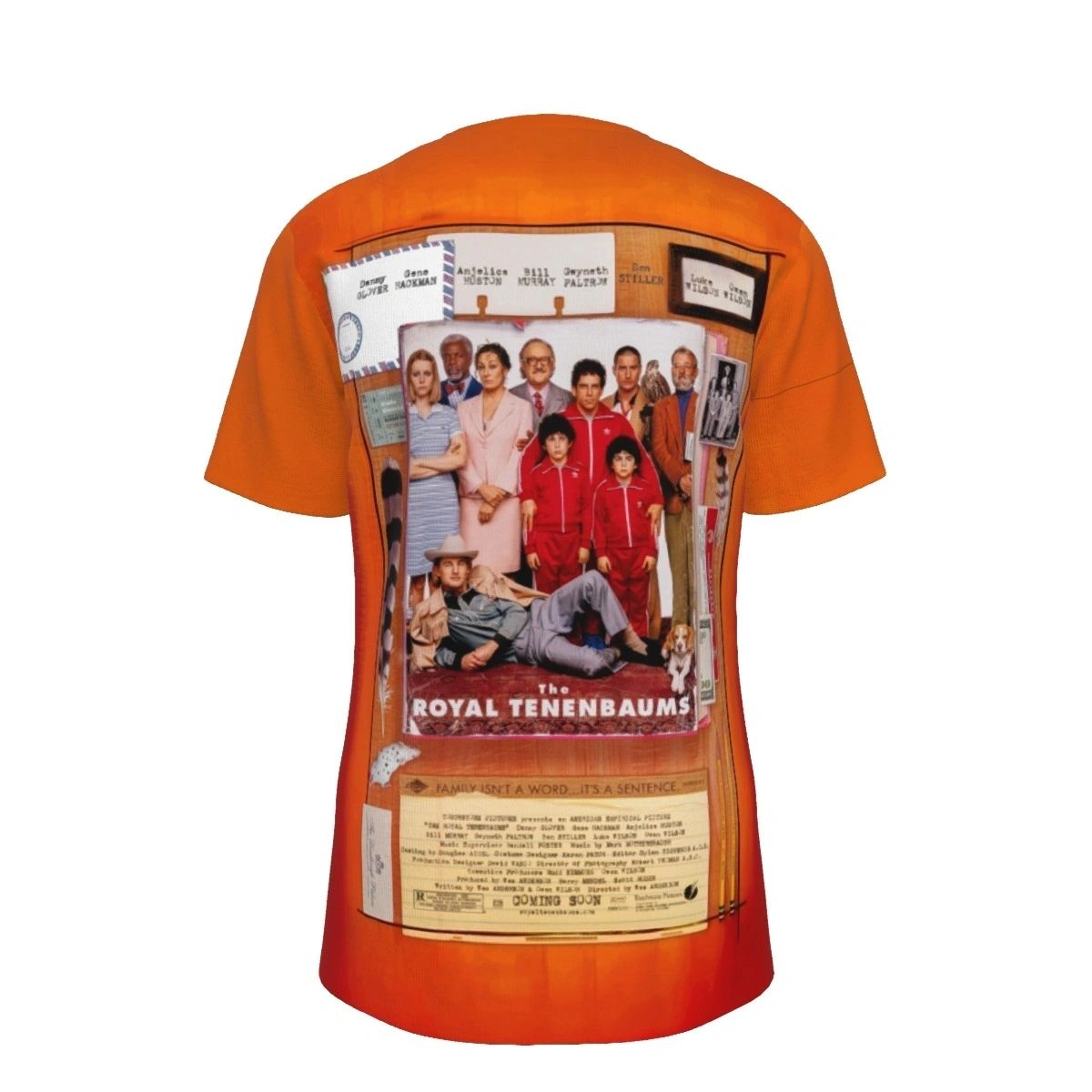 ROYAL TENENBAUMS MOVIE POSTER ALL OVER PRINT SHIRT