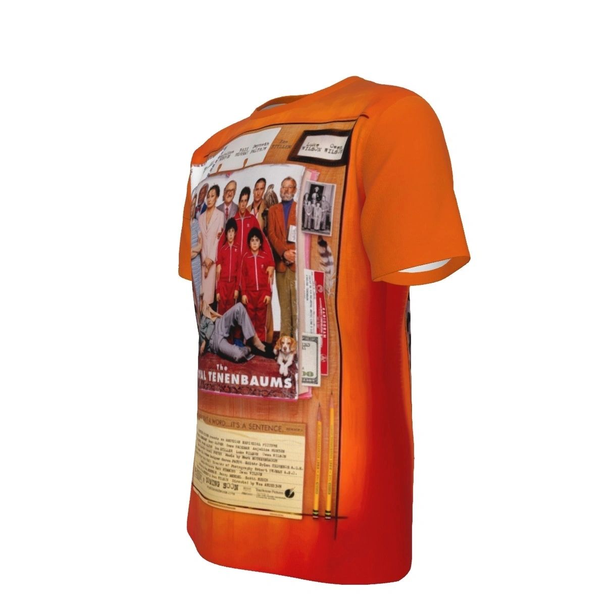 ROYAL TENENBAUMS MOVIE POSTER ALL OVER PRINT SHIRT