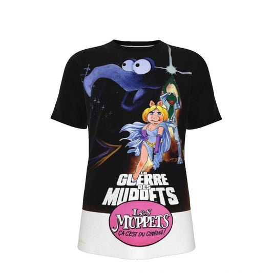MUPPET MOVIE POSTER ALL OVER PRINT SHIRT - STAR WARS FRENCH VERSION