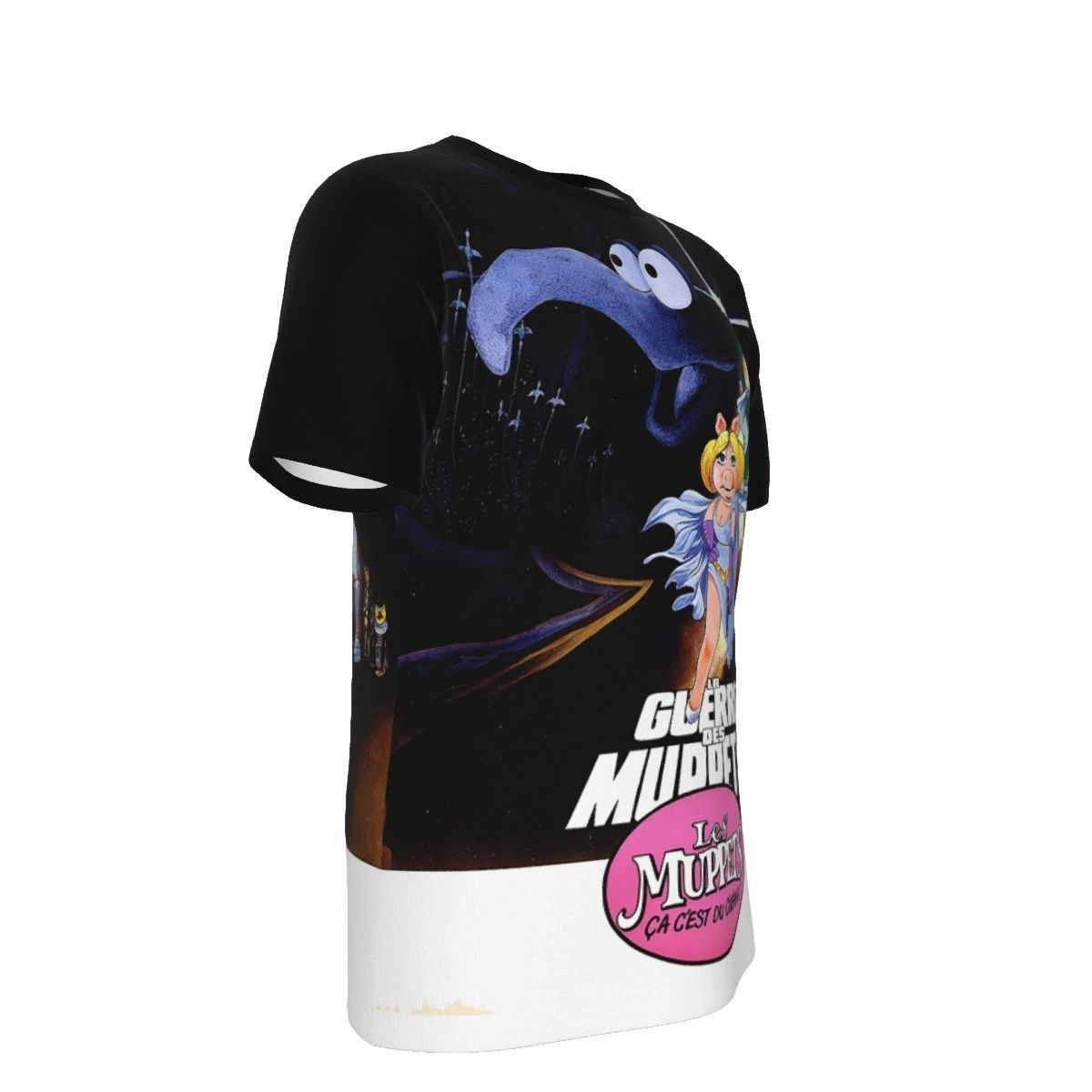 MUPPET MOVIE POSTER ALL OVER PRINT SHIRT - STAR WARS FRENCH VERSION