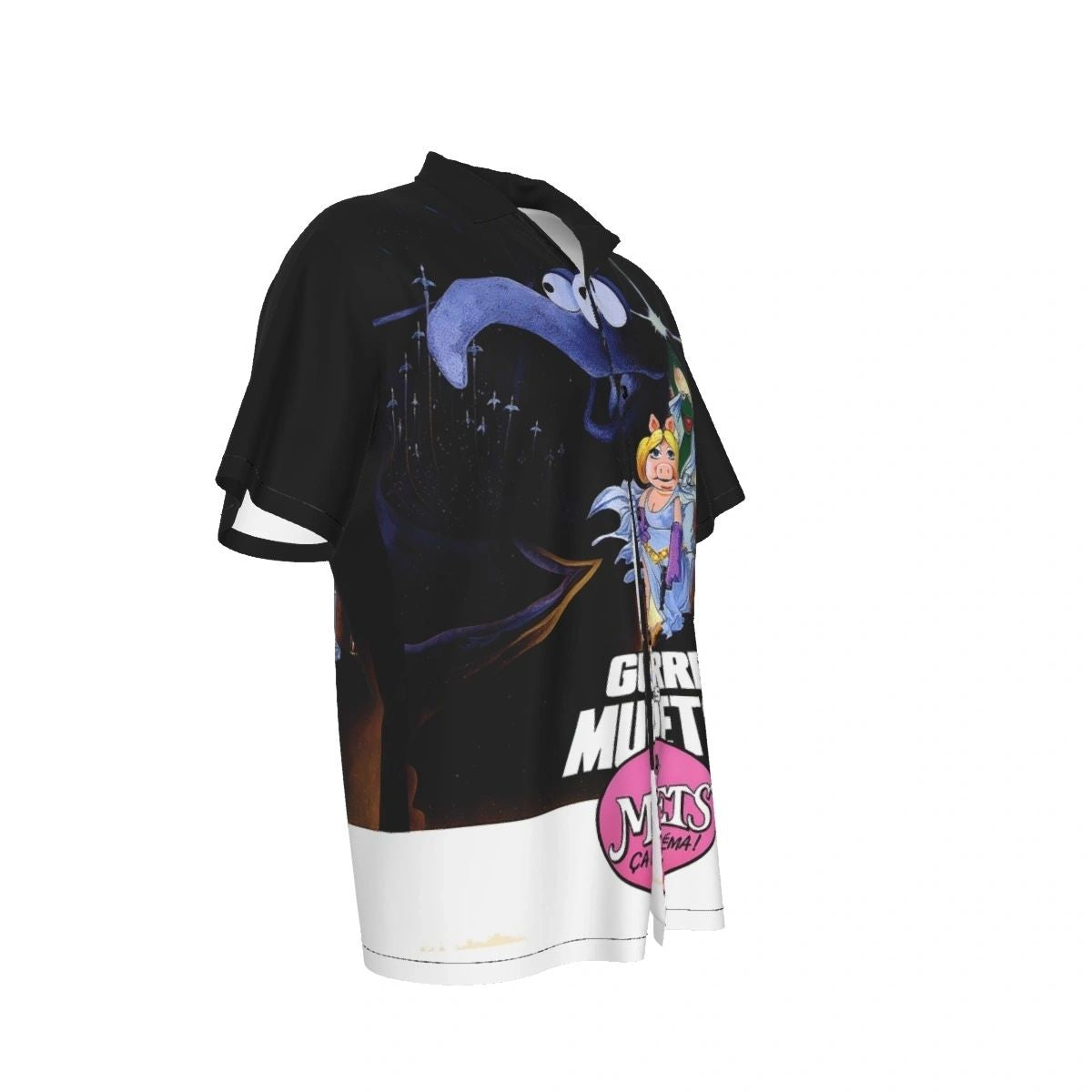 MUPPET MOVIE POSTER ALL OVER PRINT SHIRT - STAR WARS FRENCH VERSION