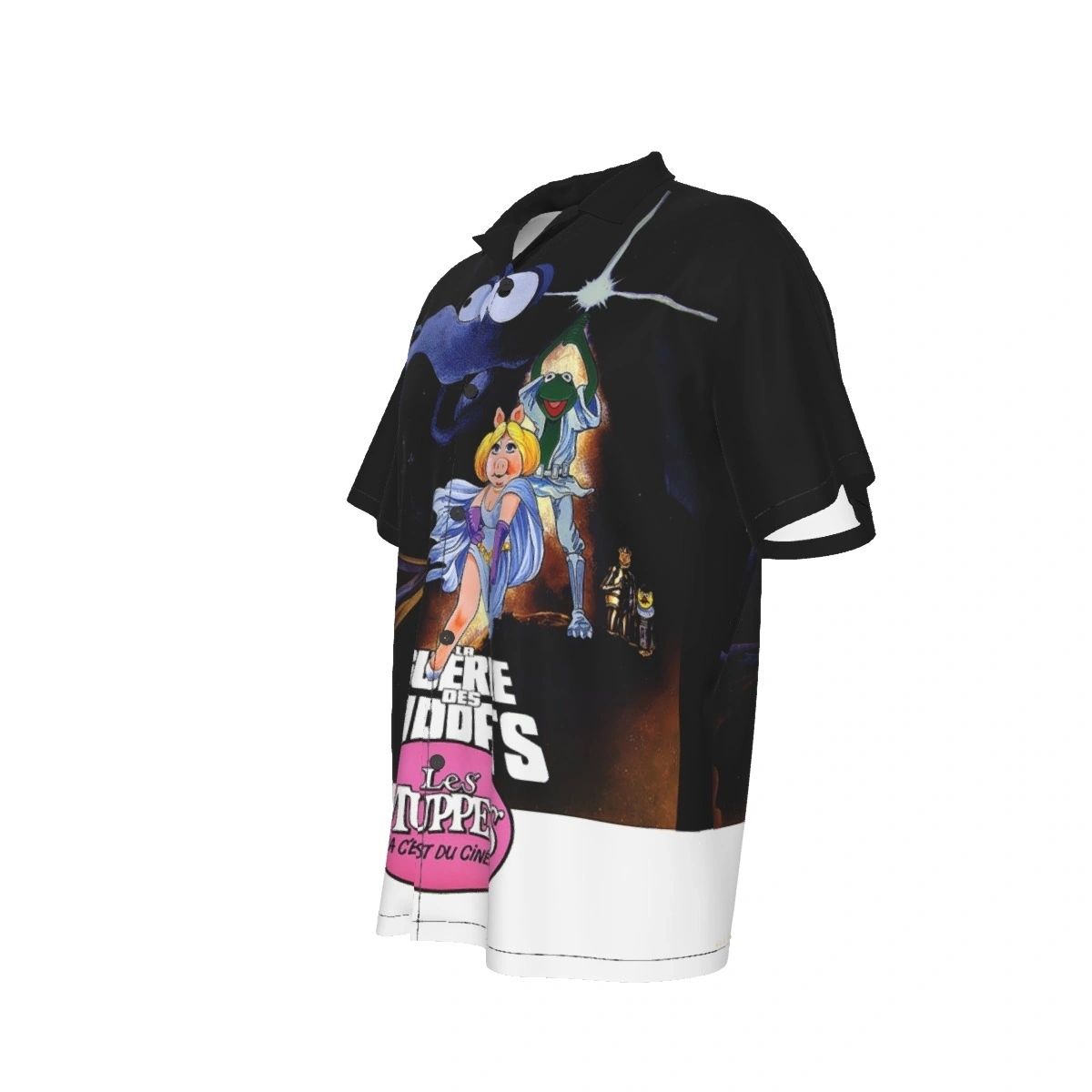 MUPPET MOVIE POSTER ALL OVER PRINT SHIRT - STAR WARS FRENCH VERSION