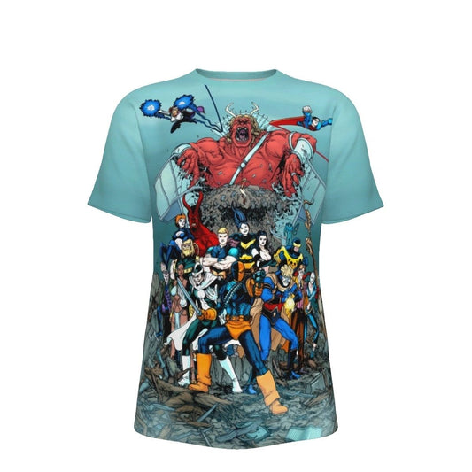 TEEN TITANS VILLAINS TOGETHER ALL OVER PRINT SHIRT AND TANK TOP