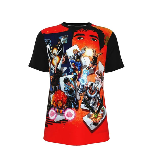 TEEN TITANS GAMES ALL OVER PRINT SHIRT AND TANK TOP - GEORGE PEREZ