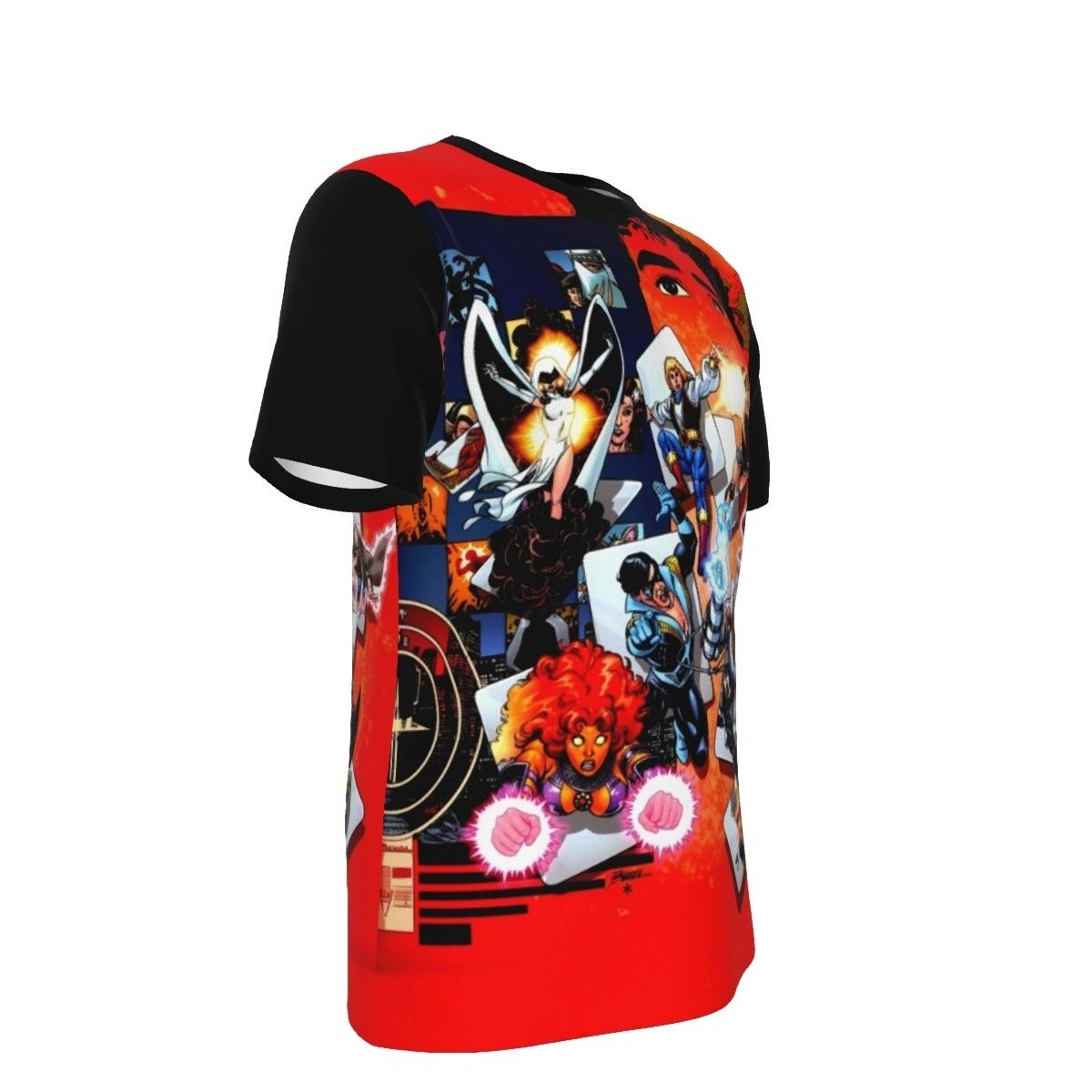TEEN TITANS GAMES ALL OVER PRINT SHIRT AND TANK TOP - GEORGE PEREZ