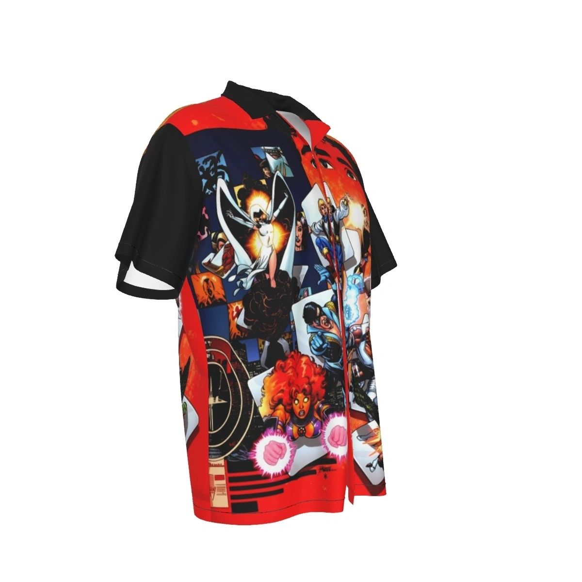 TEEN TITANS GAMES ALL OVER PRINT SHIRT AND TANK TOP - GEORGE PEREZ
