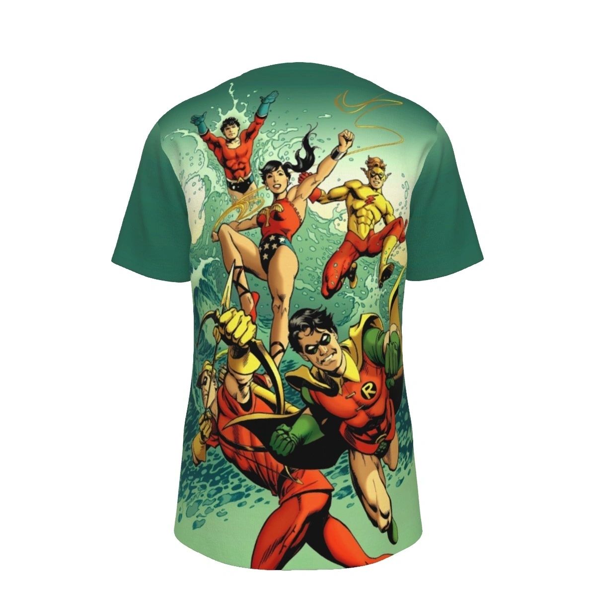 TEEN TITANS 50 YEARS TPB ALL OVER PRINT SHIRT AND TANK TOP -