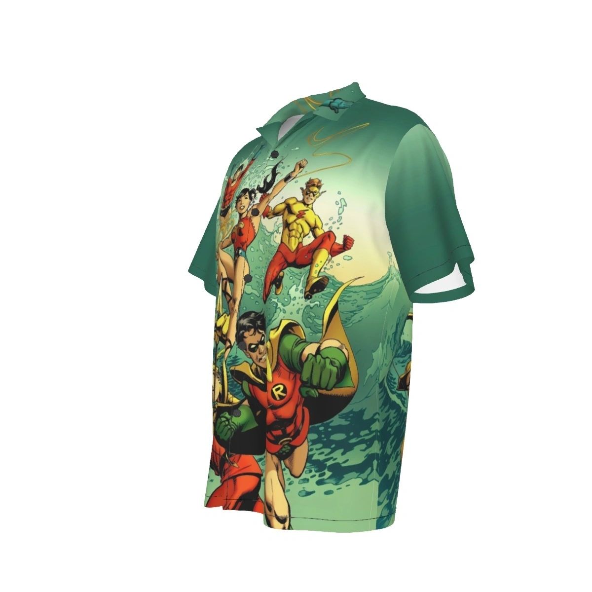 TEEN TITANS 50 YEARS TPB ALL OVER PRINT SHIRT AND TANK TOP -