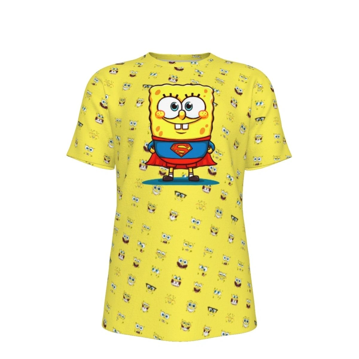 SPONGEBOB SUPERPANTS ALL OVER PRINT SHIRT AND TANK TOP