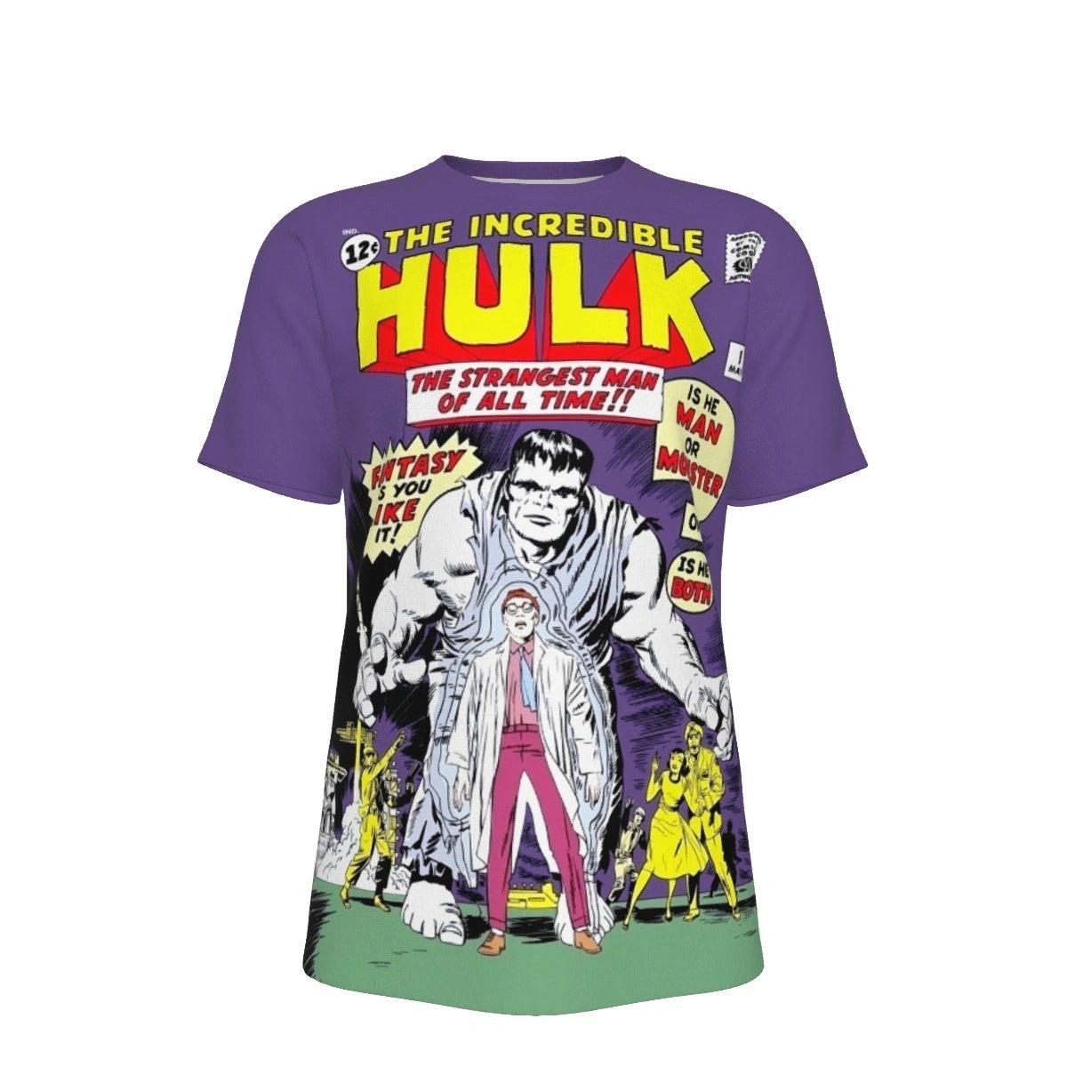 HULK 1 ALL OVER PRINT SHIRT AND TANK TOP