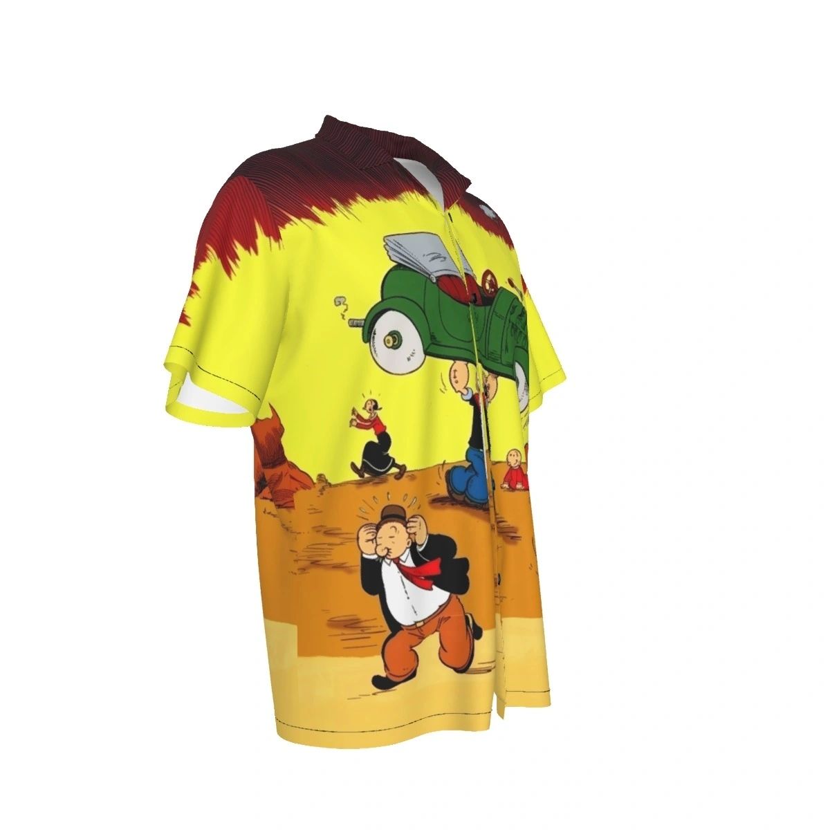 POPEYE ALL OVER PRINT SHIRT AND TANK TOP -ACTION 1 TRIBUTE