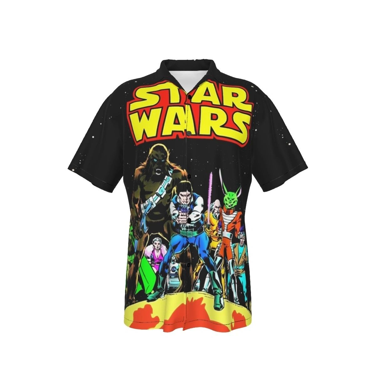 STAR WARS 8 ALL OVER PRINT SHIRT
