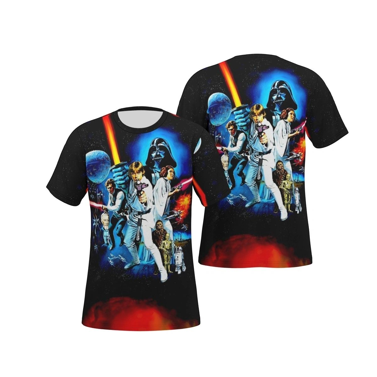 STAR WARS HEW HOPE MOVIE POSTER ALL OVER PRINT SHIRT
