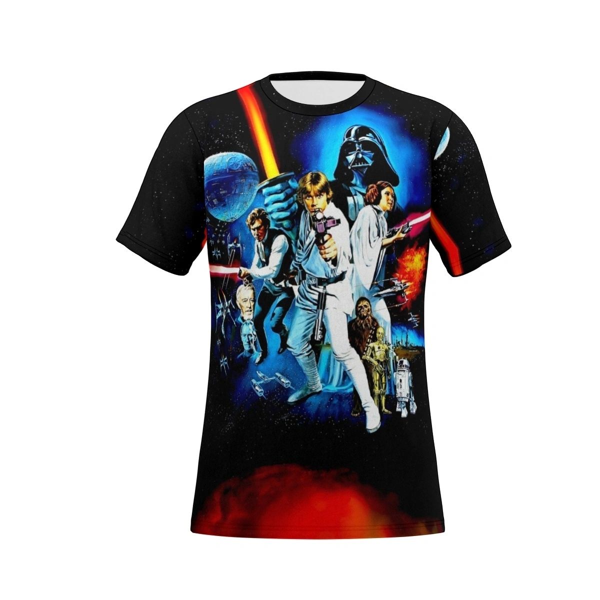 STAR WARS HEW HOPE MOVIE POSTER ALL OVER PRINT SHIRT
