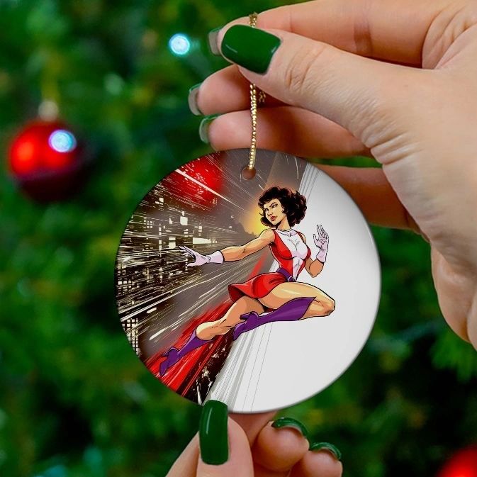 ELIASTIGIRL READY CHRISTMAS TREE ORNAMENT - DOOM PATROL