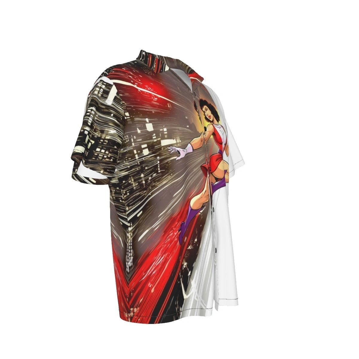 ELASTIGIRL READY ALL OVER PRINT SHIRTS - DOOM PATROL