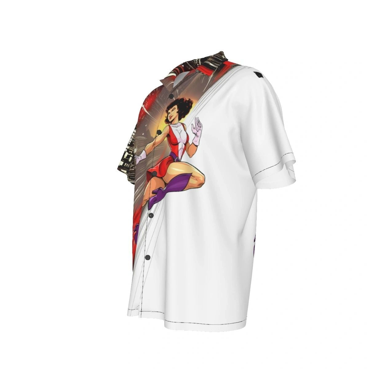 ELASTIGIRL READY ALL OVER PRINT SHIRTS - DOOM PATROL
