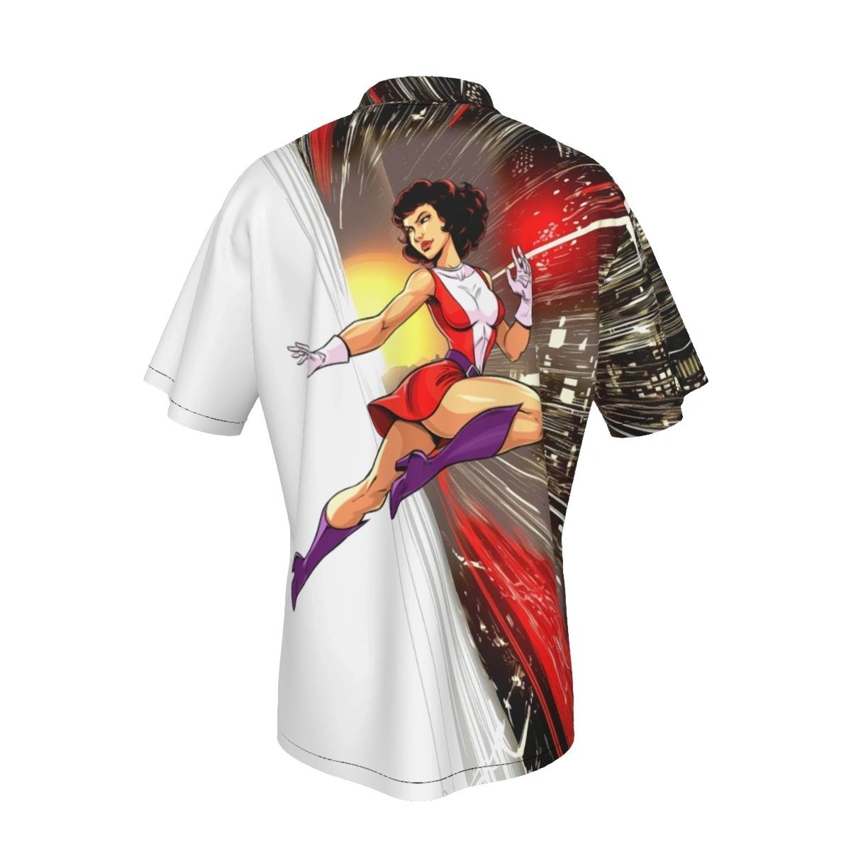 ELASTIGIRL READY ALL OVER PRINT SHIRTS - DOOM PATROL