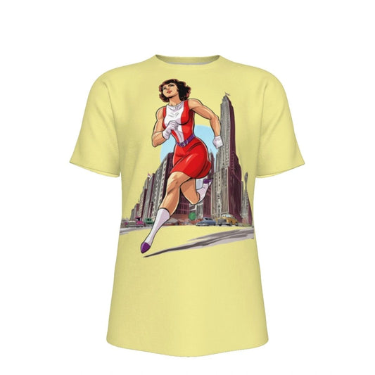 ELASTIGIRL RUN ALL OVER PRINT SHIRTS - DOOM PATROL