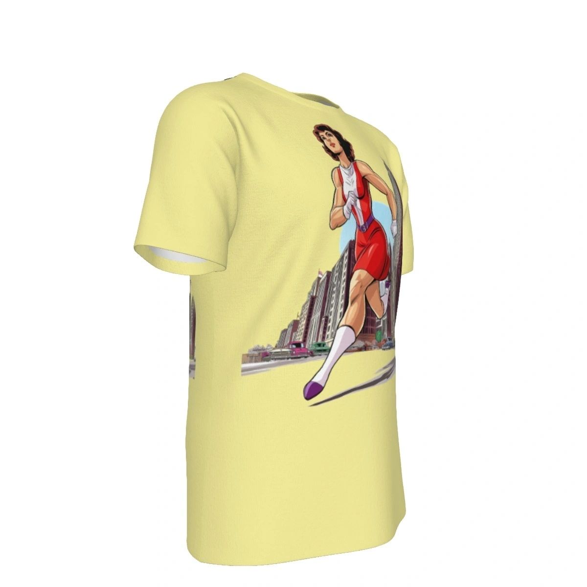 ELASTIGIRL RUN ALL OVER PRINT SHIRTS - DOOM PATROL