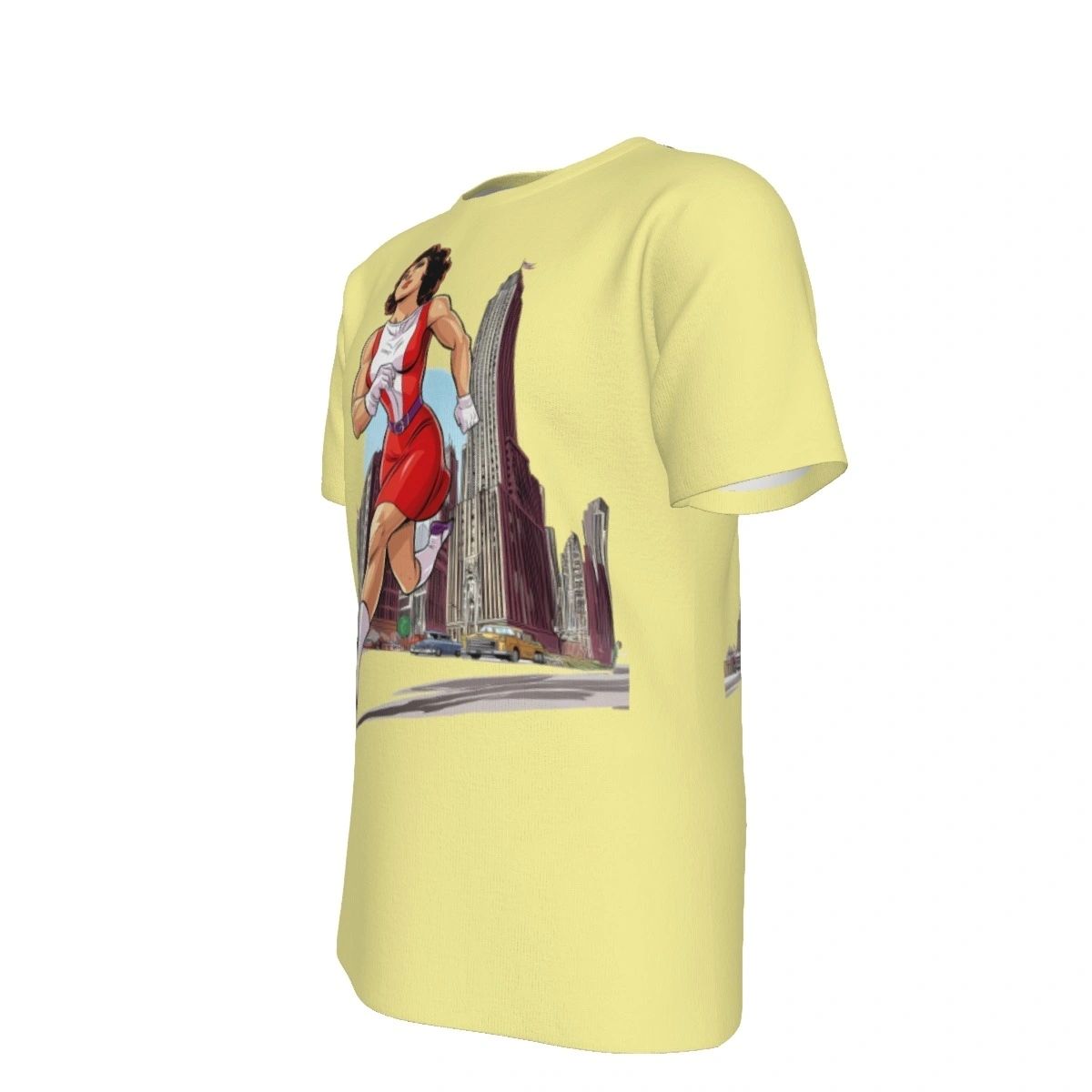 ELASTIGIRL RUN ALL OVER PRINT SHIRTS - DOOM PATROL