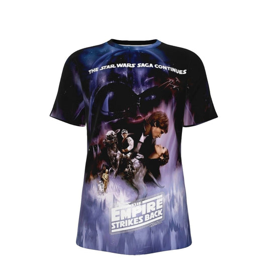 EMPIRE STRIKES BACK MOVIE POSTER ALL OVER PRINT SHIRTS - STAR WARS