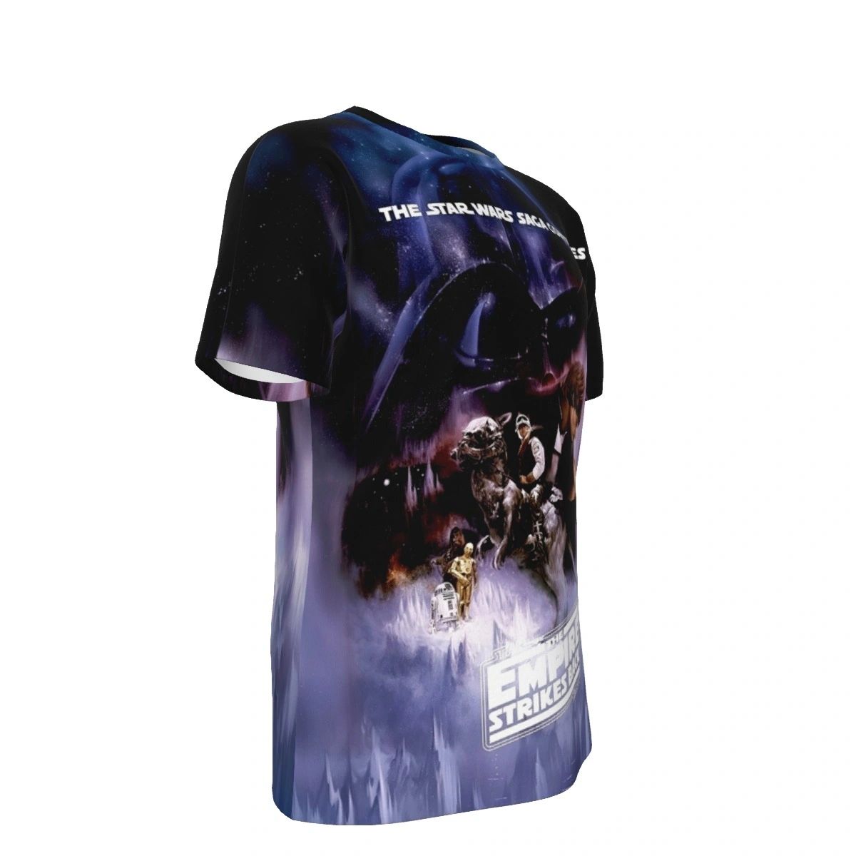 EMPIRE STRIKES BACK MOVIE POSTER ALL OVER PRINT SHIRTS - STAR WARS