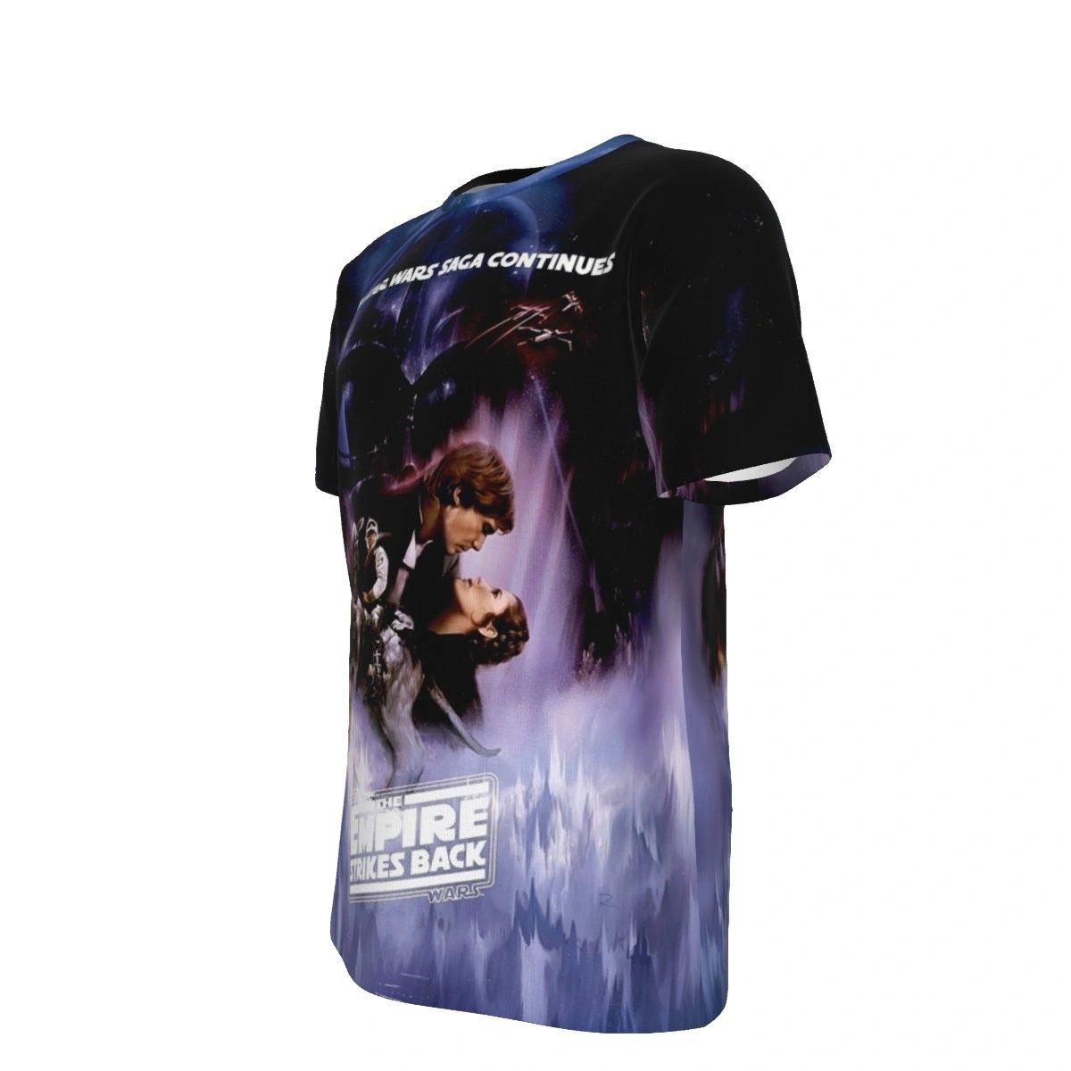 EMPIRE STRIKES BACK MOVIE POSTER ALL OVER PRINT SHIRTS - STAR WARS