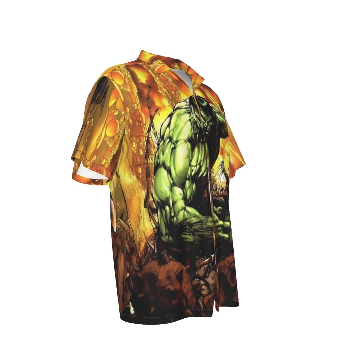 HULK PINUP ALL OVER PRINT SHIRTS -MICHAEL TURNER ART