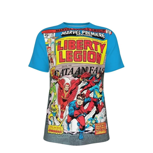 MARVEL PREMIER 29 ALL OVER PRINT SHIRTS - LIBERTY LEGION