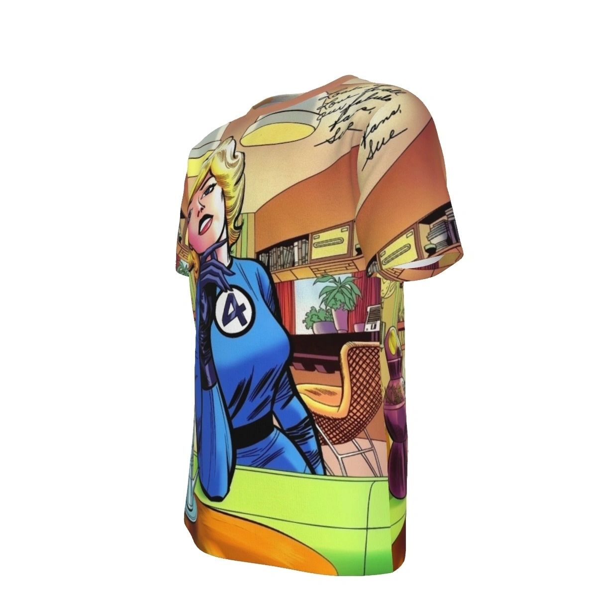 INVISIBLE GIRL 1 ALL OVER PRINT SHIRTS