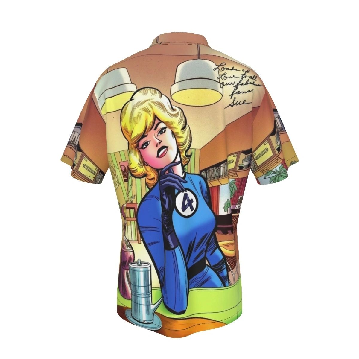 INVISIBLE GIRL 1 ALL OVER PRINT SHIRTS