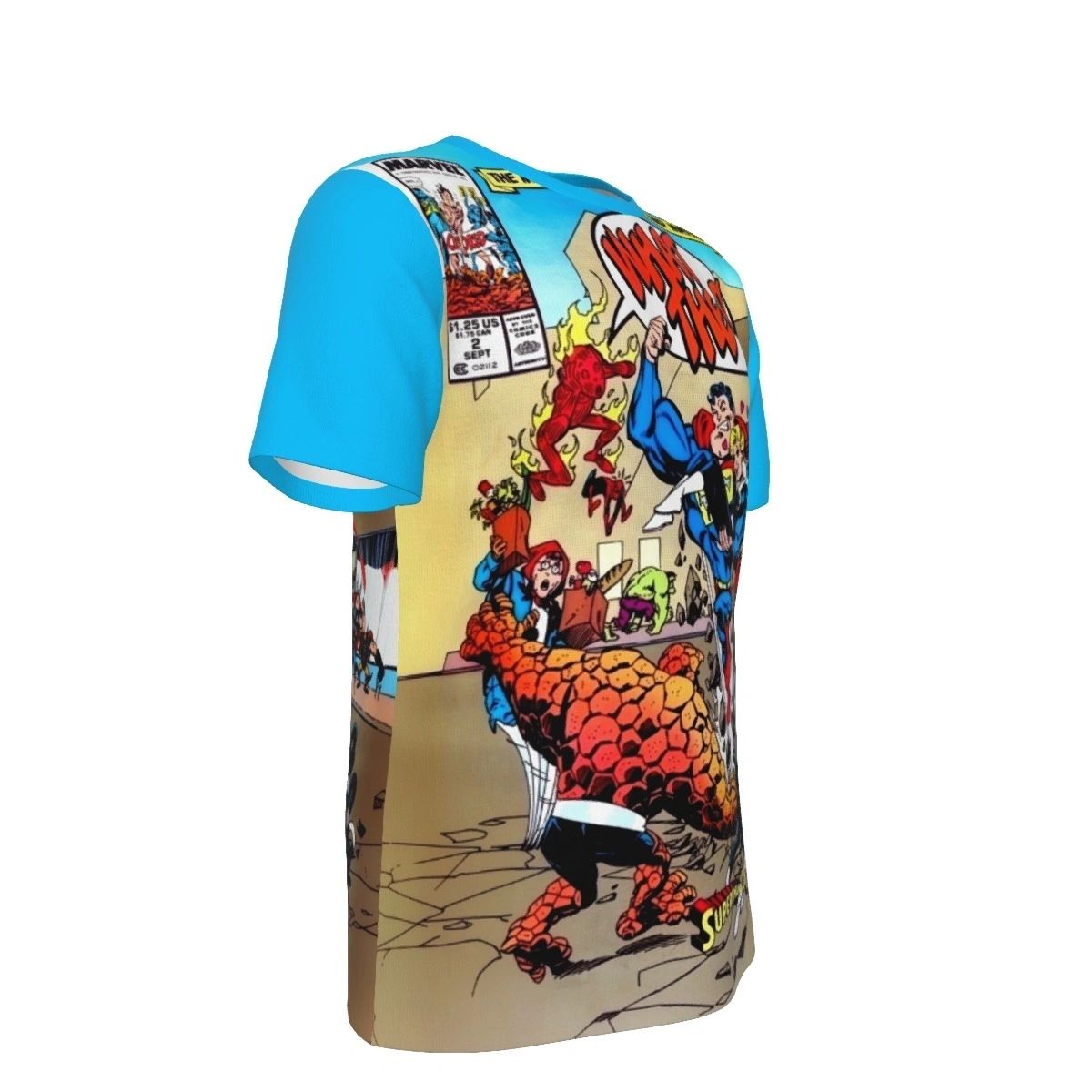 WHAT THE #2 ALL OVER PRINT SHIRTS - JOHN BYRNE ART