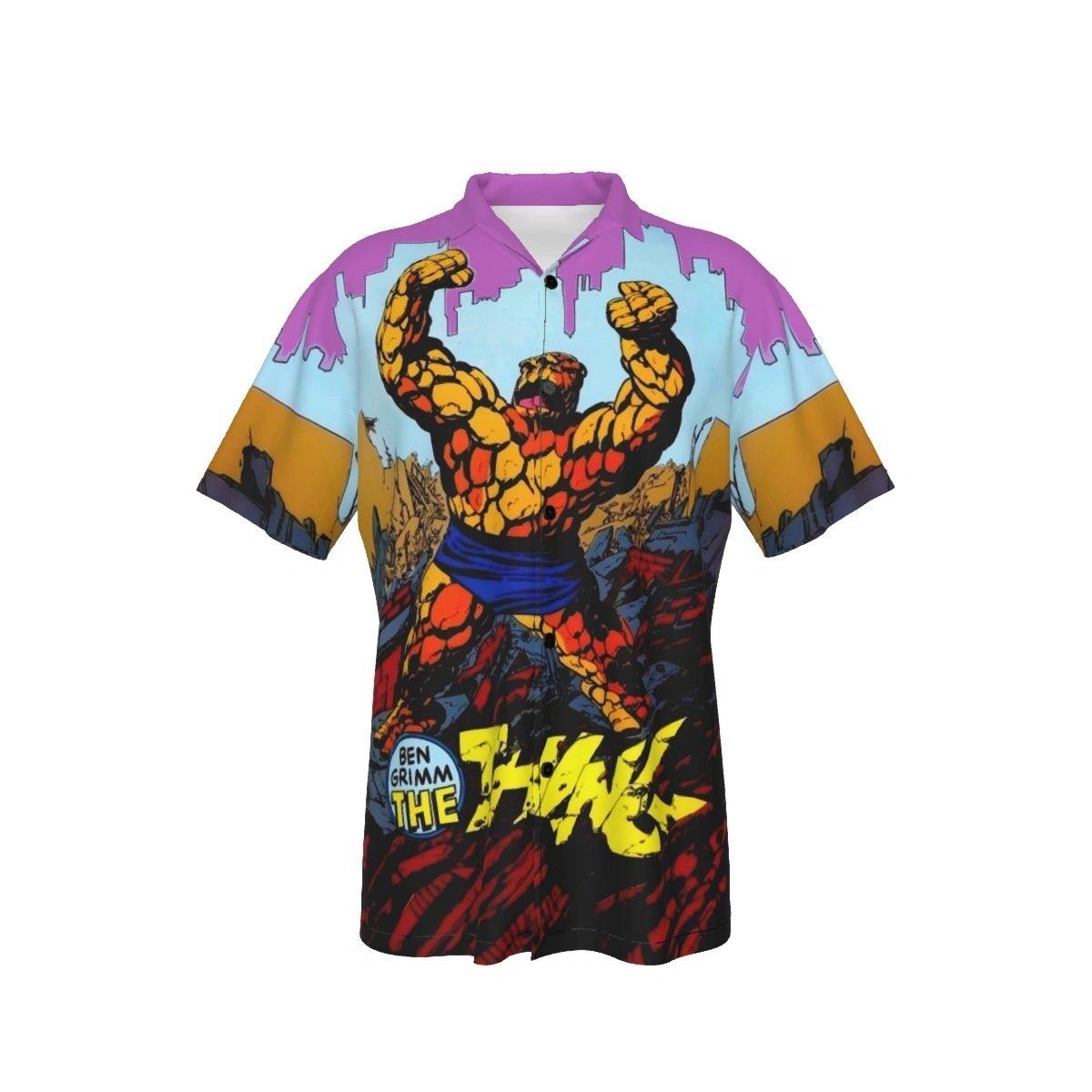 THE THING PINUP ALL OVER PRINT SHIRTS - BYRNE ART