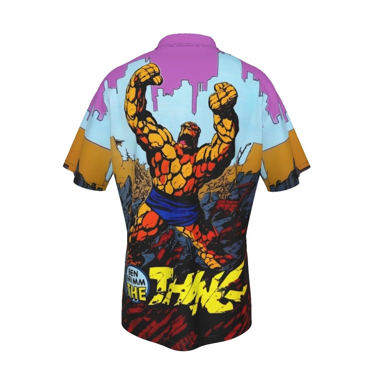 THE THING PINUP ALL OVER PRINT SHIRTS - BYRNE ART