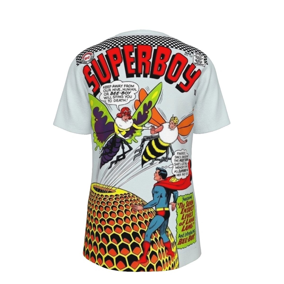 SUPERBOY 127 ALL OVER PRINT SHIRTS INSECT QUEEN