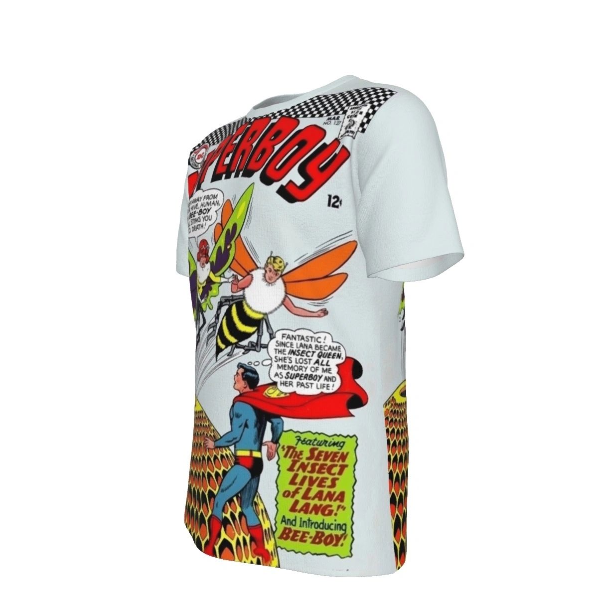 SUPERBOY 127 ALL OVER PRINT SHIRTS INSECT QUEEN
