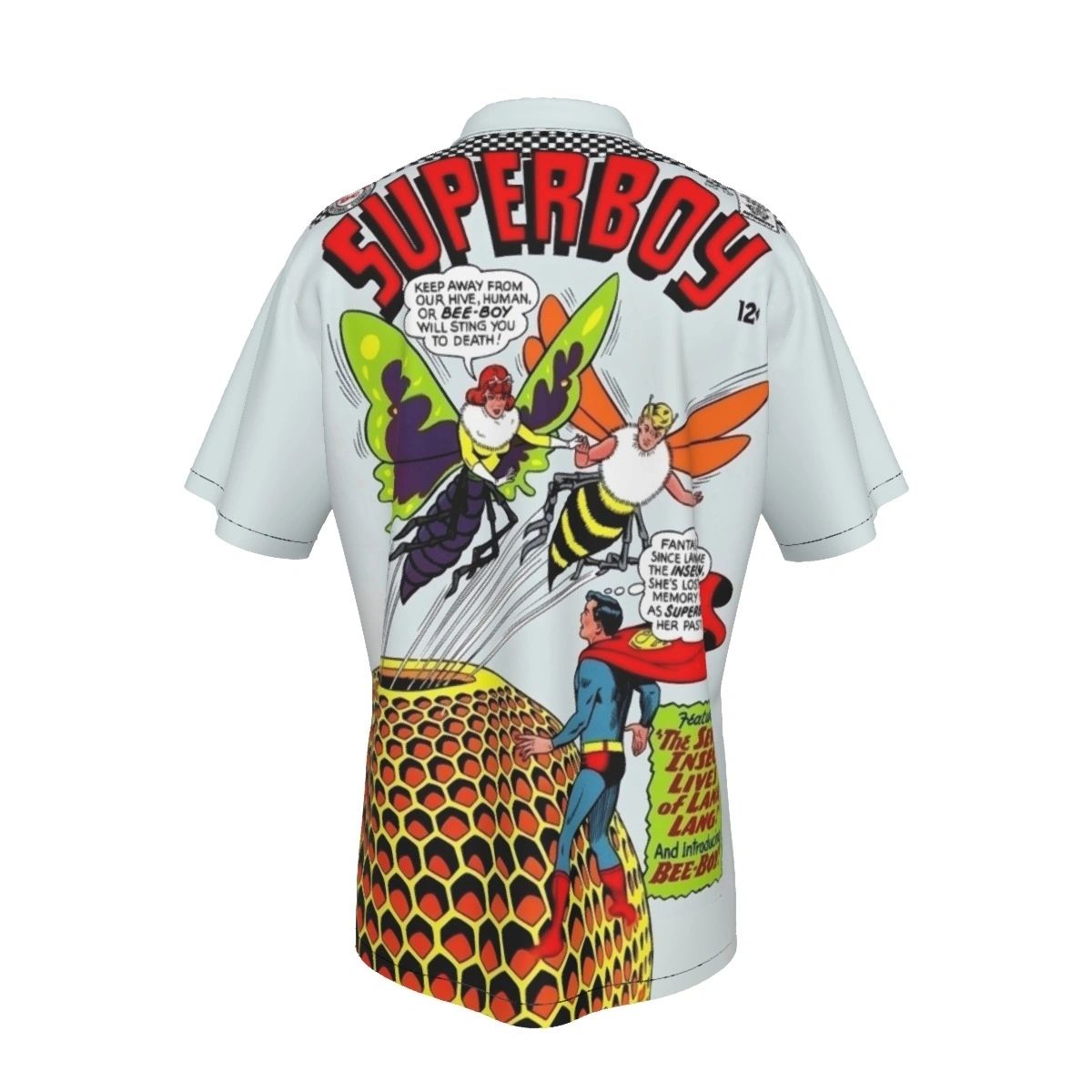 SUPERBOY 127 ALL OVER PRINT SHIRTS INSECT QUEEN