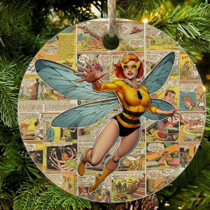 LANA LANG INSECT QUEEN READY CHRISTMAS TREE ORNAMENT